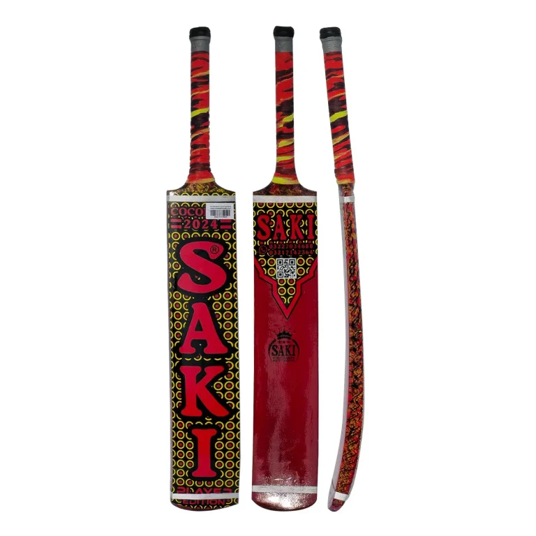 Tape ball cricket bat Saki 2025