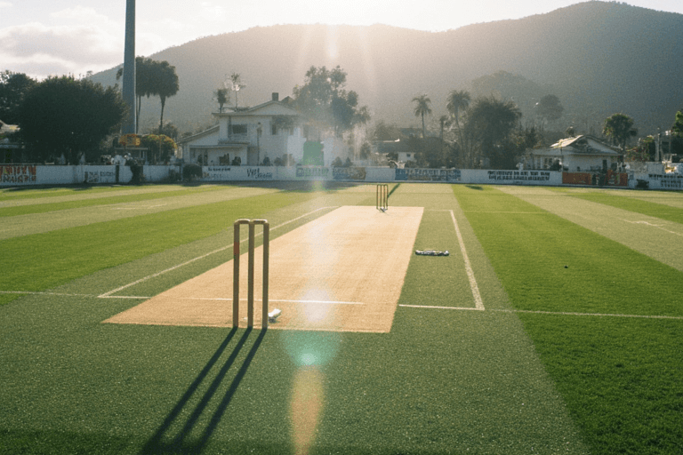 TAPE BALL CRICKET PITCH LENGTH 2025