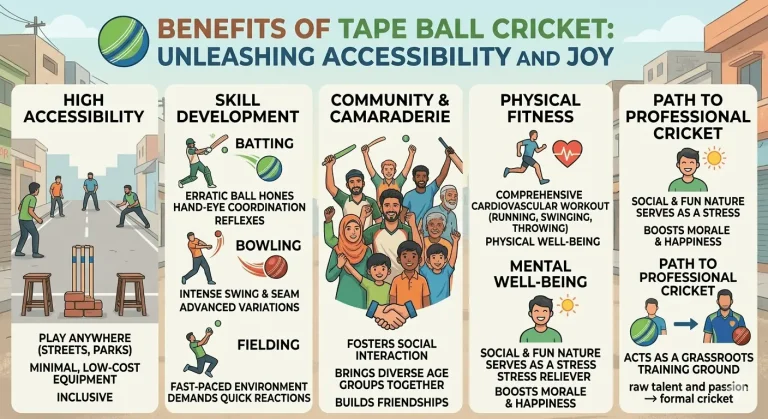 Benefits of Tape Ball Cricket 2026
